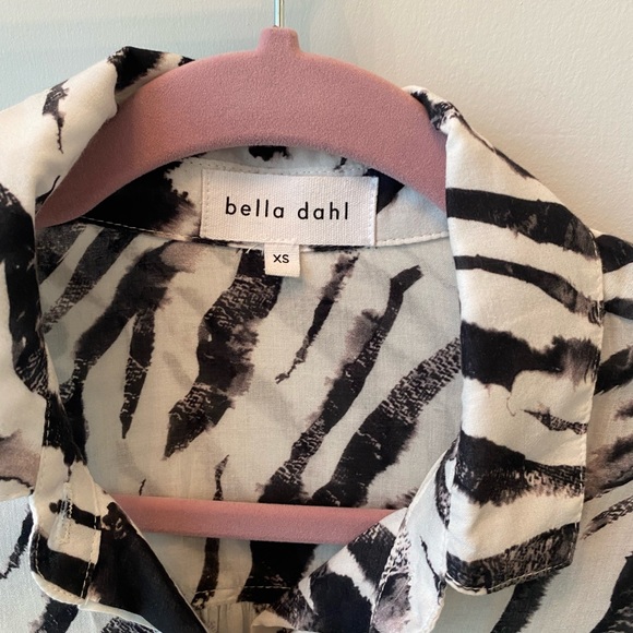 Bella Dahl zebra print button down blouse - Picture 7 of 7